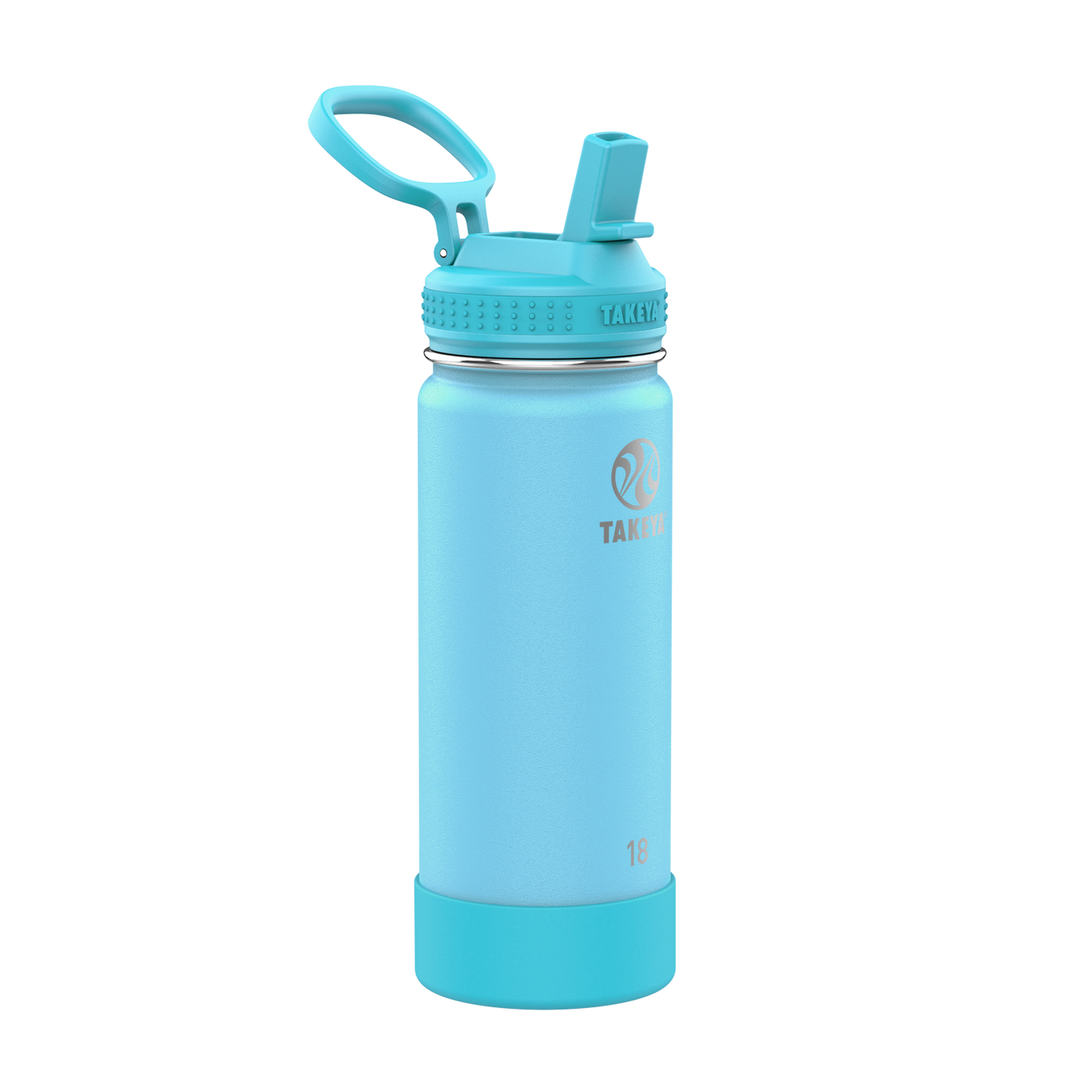 ¡Nueva! Botella Actives Kids Glow in the Dark con Tapa Straw Lid™ 18oz / 530ml