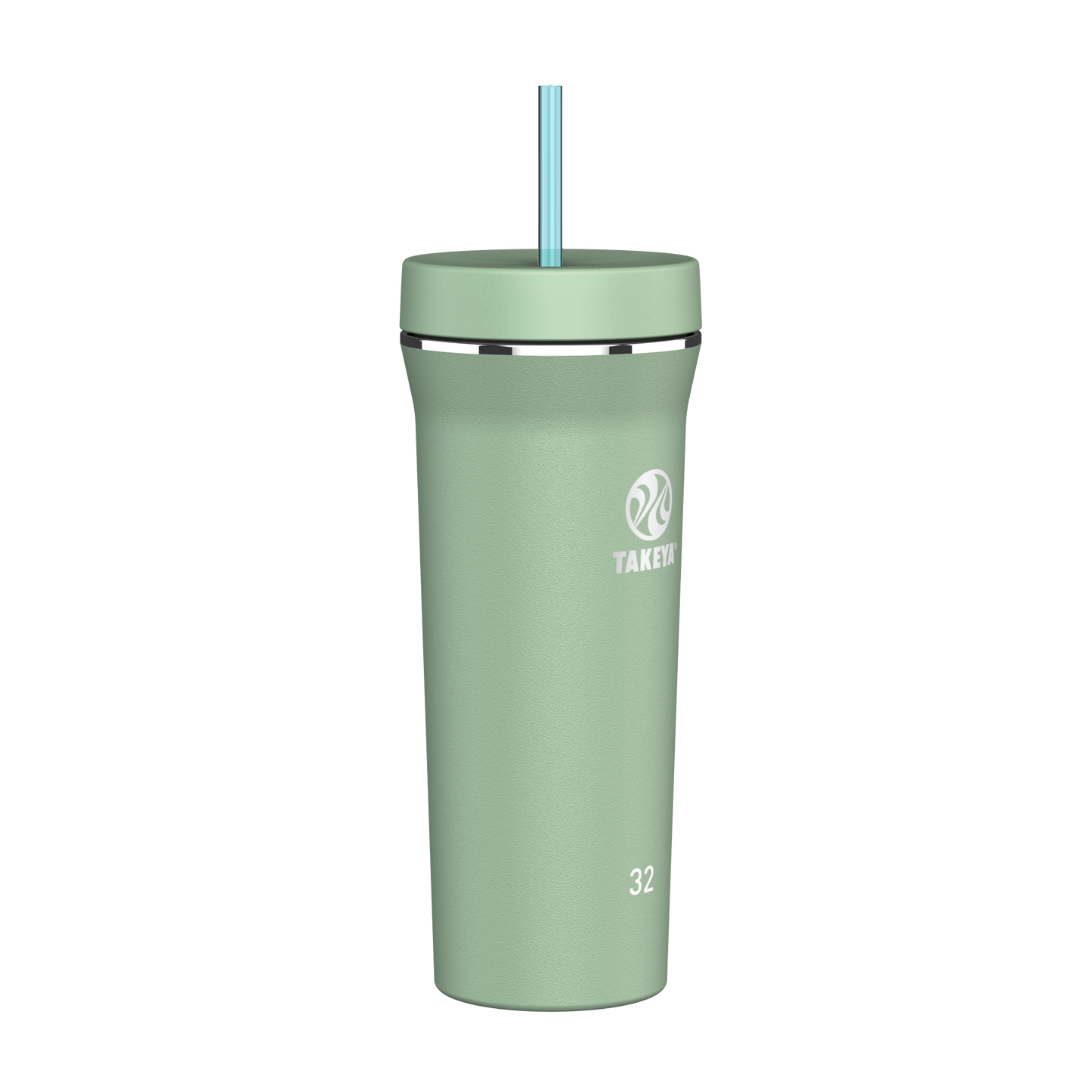 Vaso con doble popote estándar 32oz / 950ml