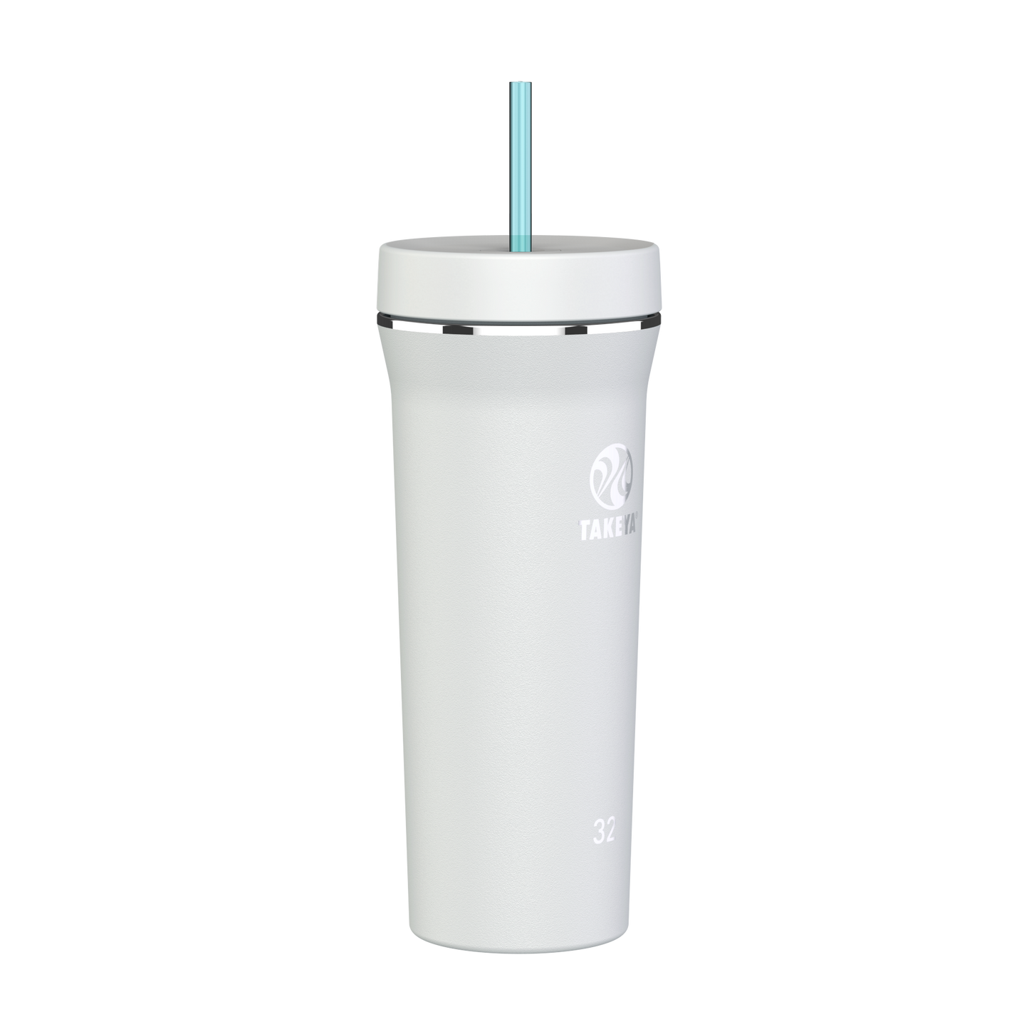 Vaso con doble popote estándar 32oz / 950ml