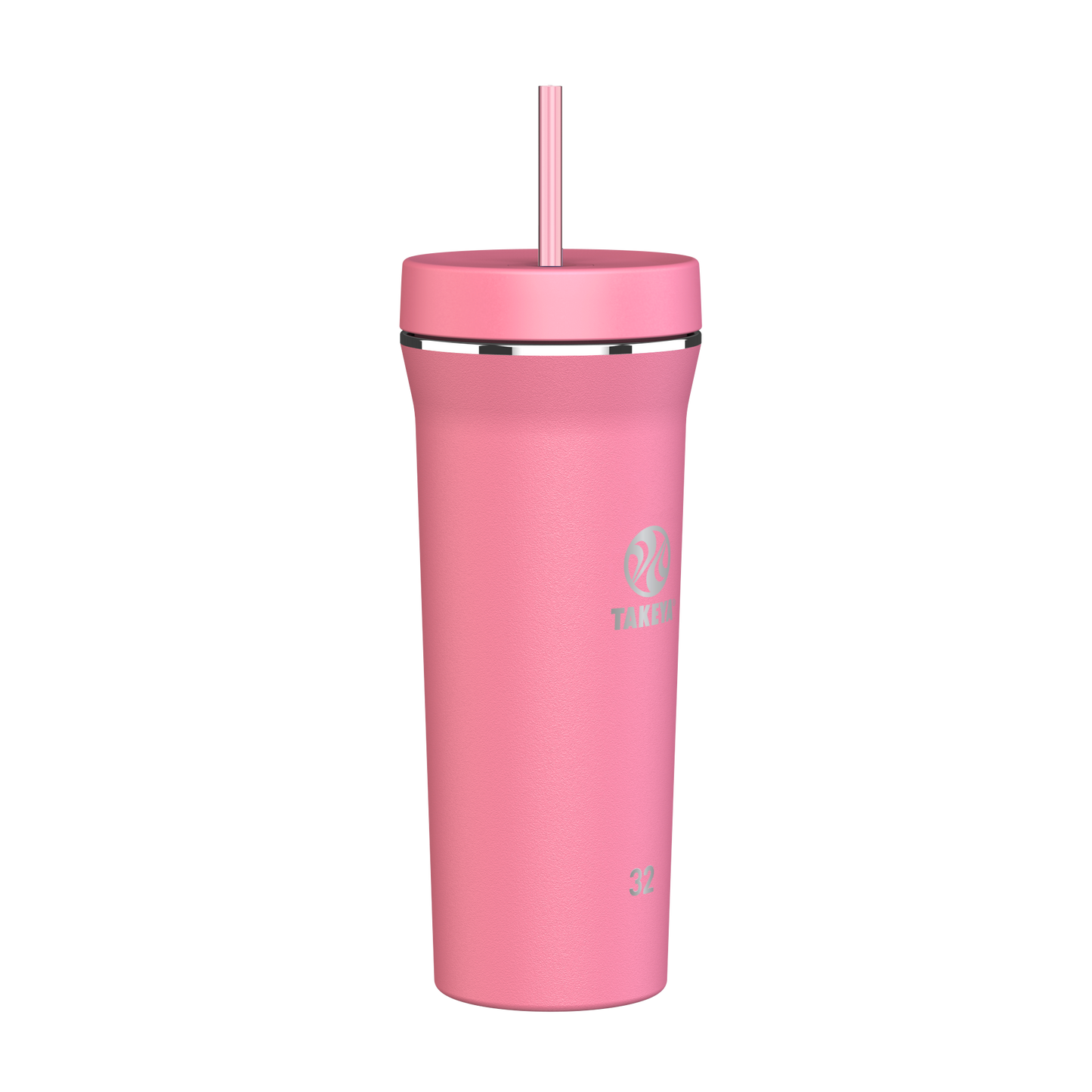 Vaso con doble popote estándar 32oz / 950ml