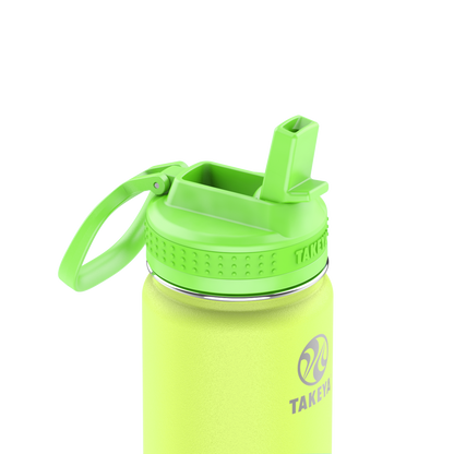 ¡Nueva! Botella Actives Kids Glow in the Dark con Tapa Straw  Lid™  18oz / 530ml