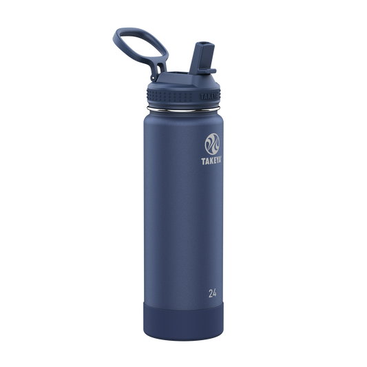 Botella Actives con Tapa Straw Lid 24oz/700ml