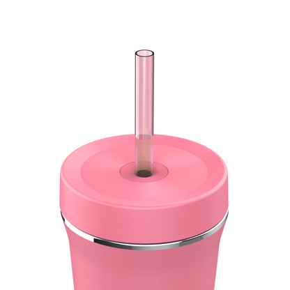 Vaso con doble popote estándar 32oz / 950ml