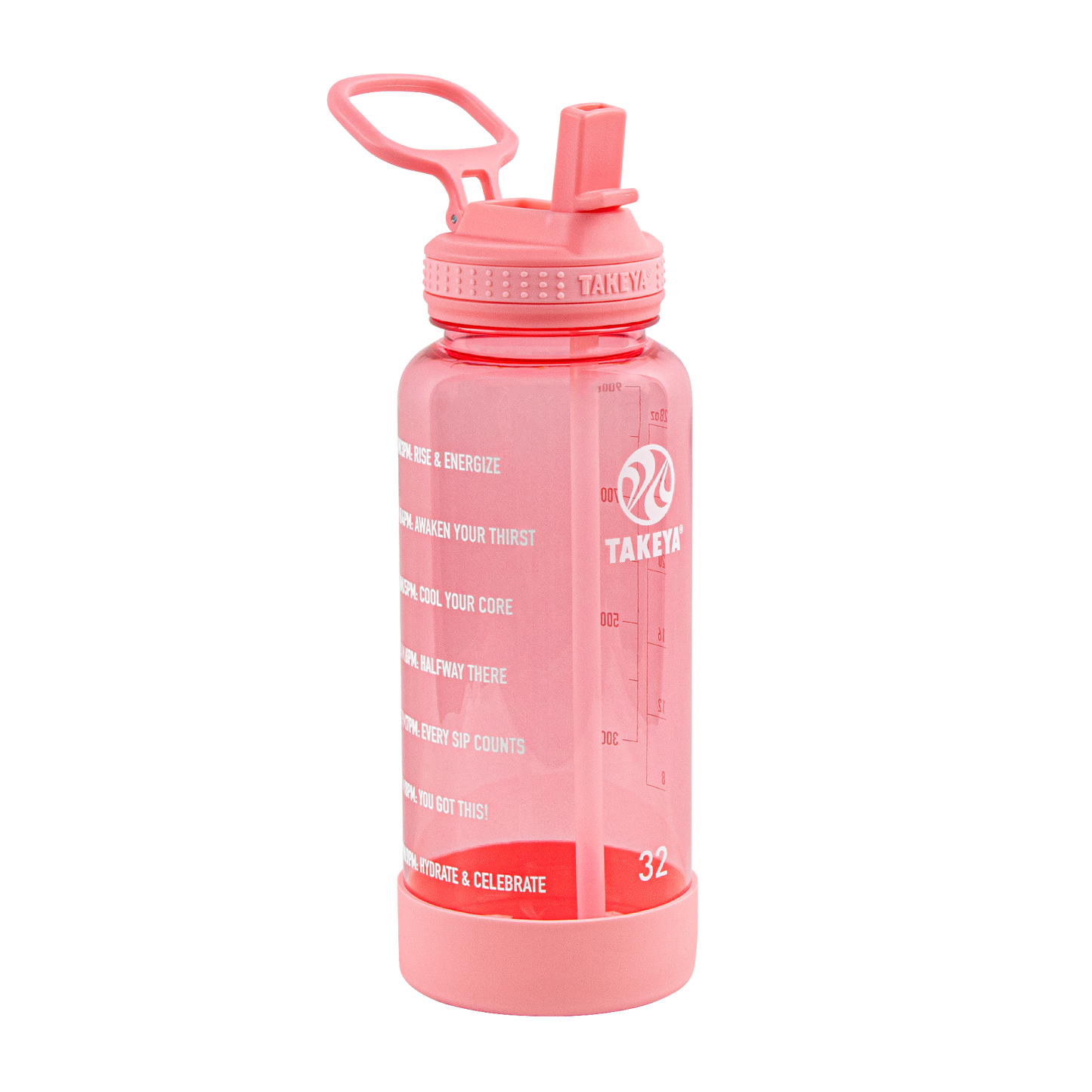 Botella Tritan Motivacional con Tapa Straw  Lid™ 32oz / 950ml