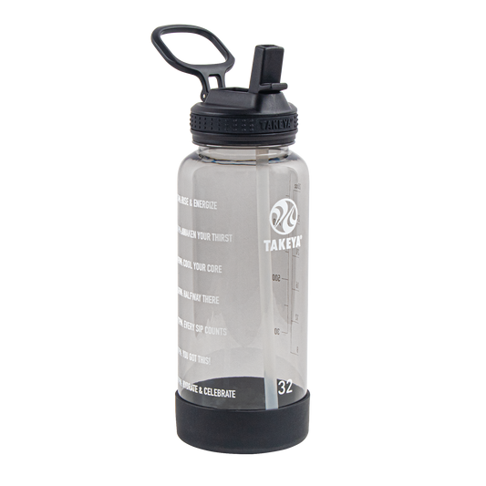 Botella Tritan Motivacional con Tapa Straw  Lid™ 32oz / 950ml