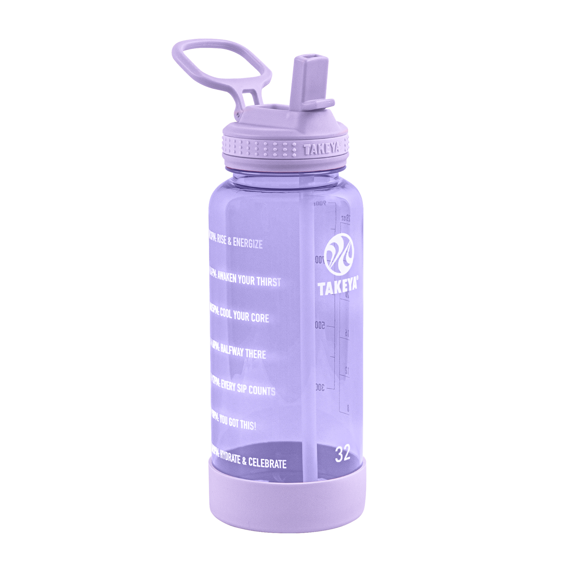 Botella Tritan Motivacional con Tapa Straw Lid 32oz/950ml - Takeya México
