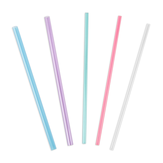 Popotes de Tritan para Tumbler  / Paquete 5 piezas