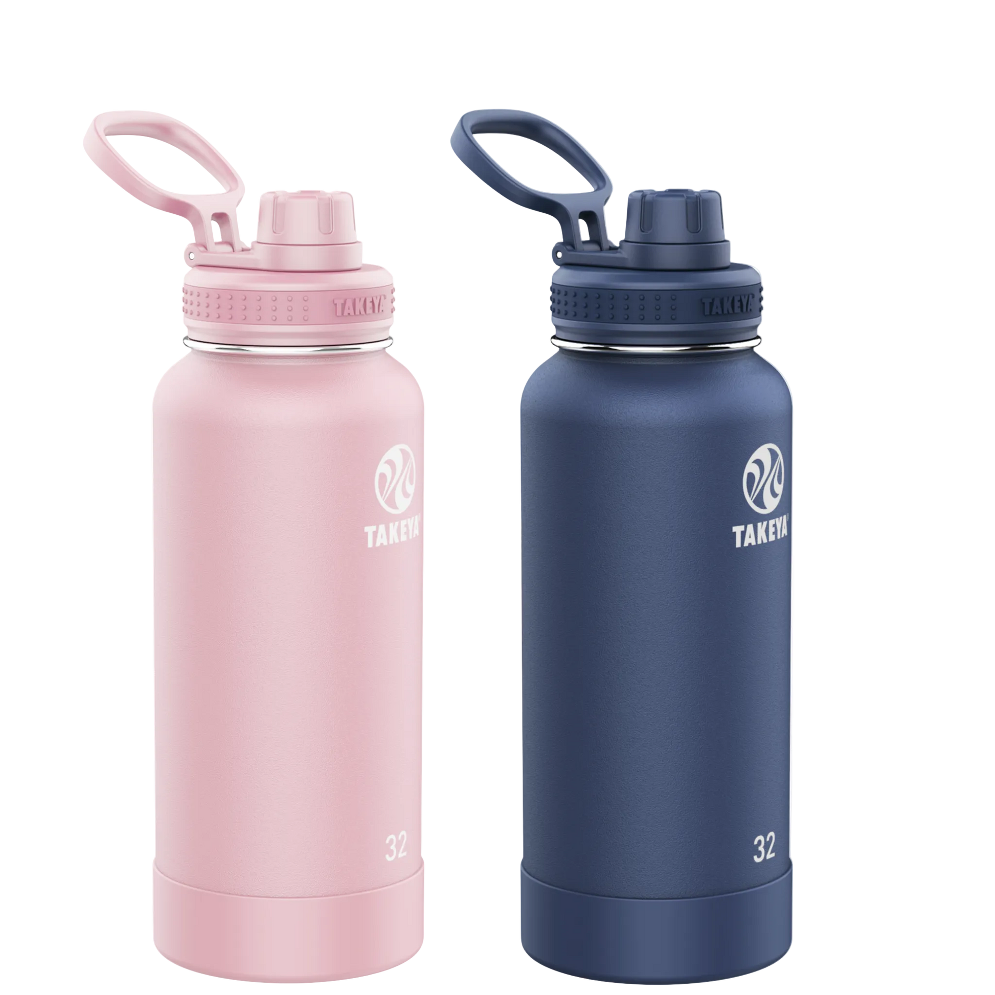 Bundle Botella Actives con Tapa Spout Lid 32oz/950ml (2 pack) - Takeya México