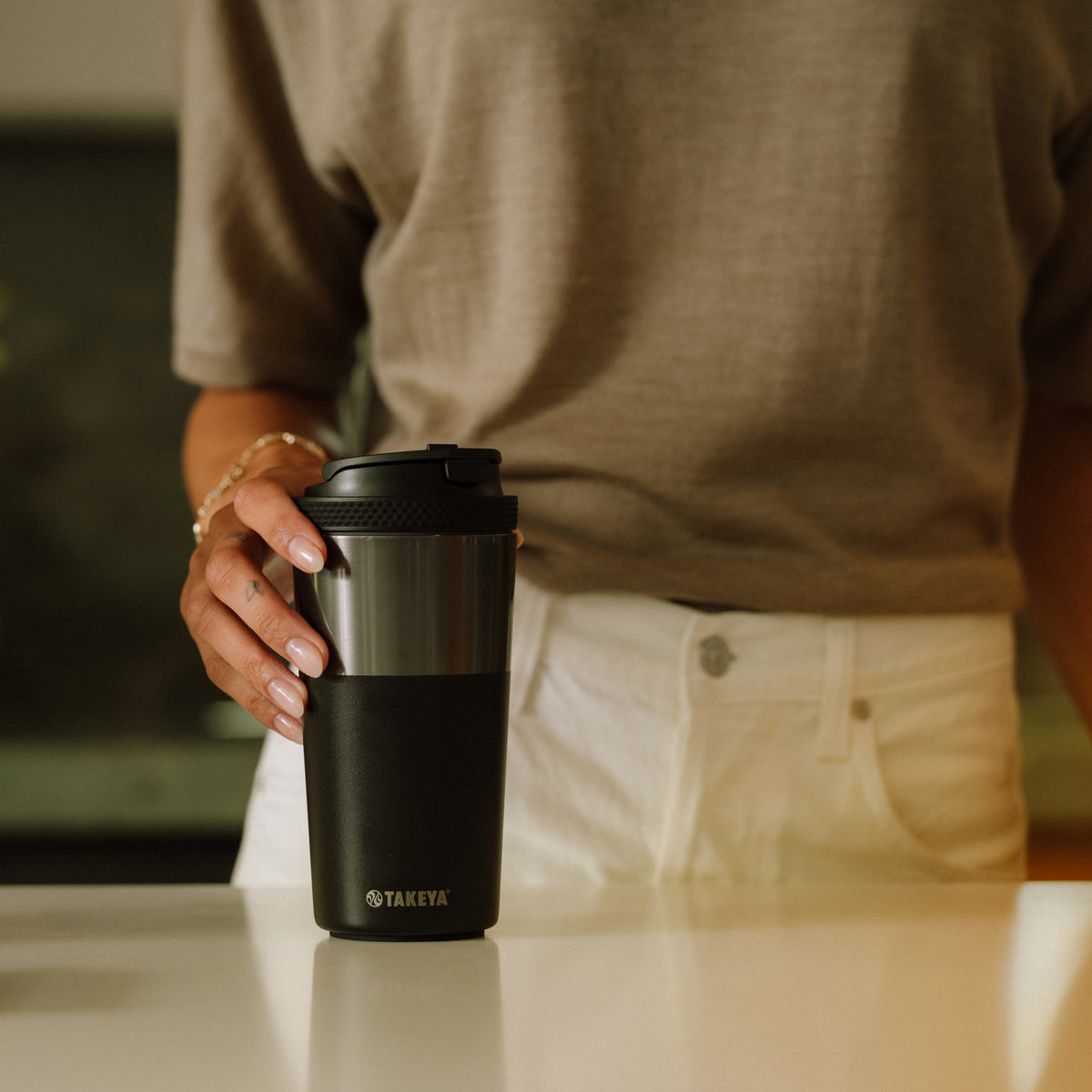 ¡NUEVO! Vaso para café 12oz / 355 ml - Takeya México