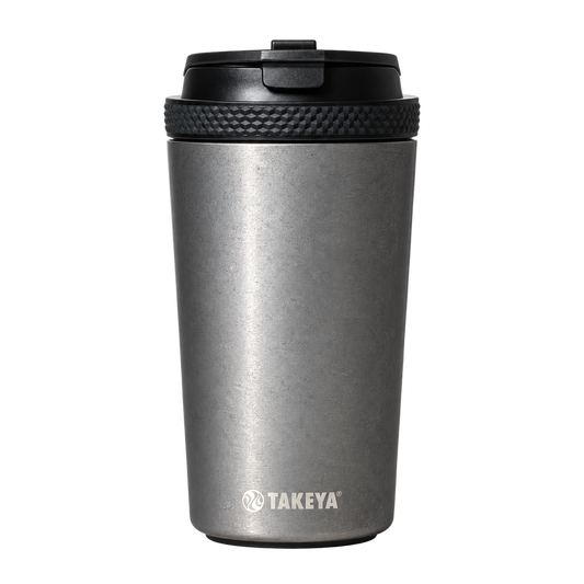 Vaso para café 12oz/355ml – Tumbled Steel - Takeya México