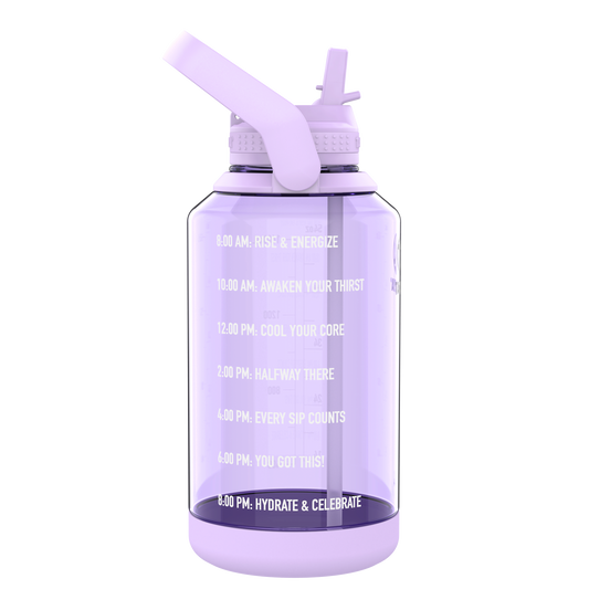 Botella Tritan Motivacional con Tapa Straw Lid™ 64oz / 1.9L